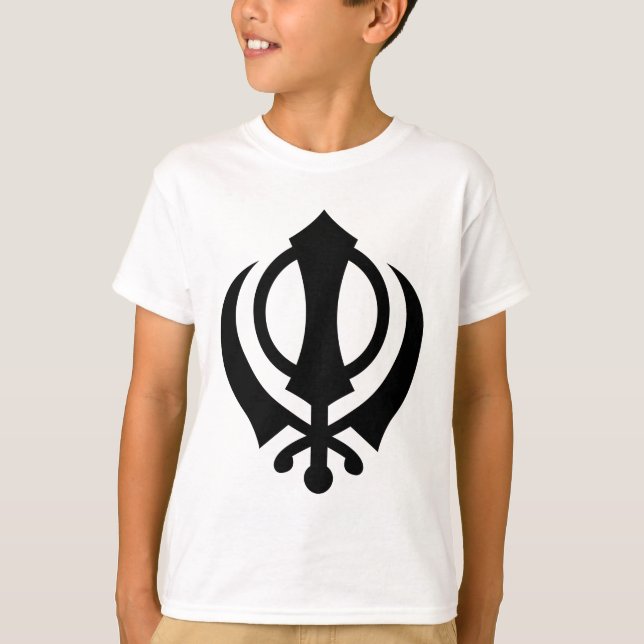 T-shirt Khanda sikh (Devant)