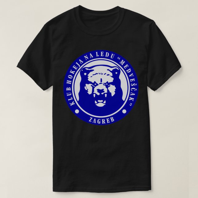 T-shirt KHL Medveak Zagreb (Design devant)