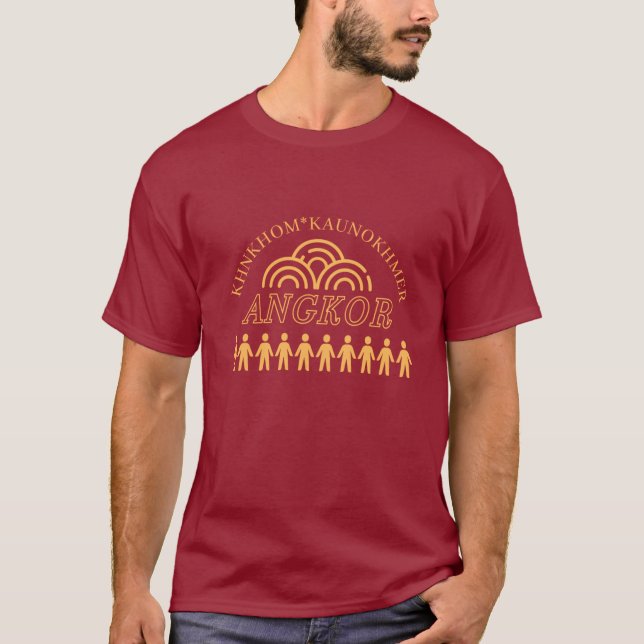 t-shirt khme angkor (Devant)
