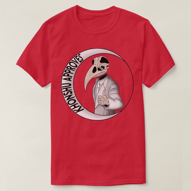 T-shirt Khonshu approuve 3 (Design devant)