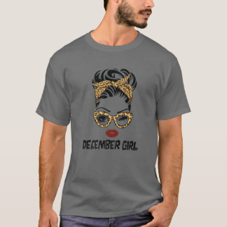 T-shirt Ki Décembre Costume d'anniversaire Empreintes de l