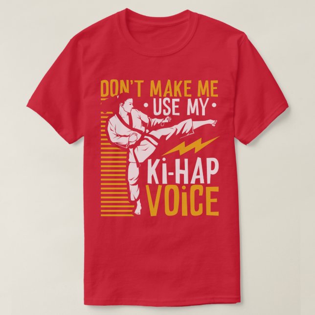 T-shirt Ki Hap voix Tang Soo Do (Design devant)