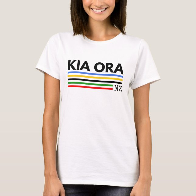 T-shirt Kia Ora (Devant)