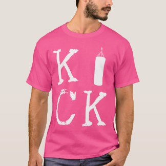 T-shirt Kick Boxing Kickboxer sac Combat Sports Kickboxer