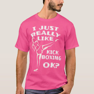 T-shirt Kick Boxing Kickboxing Femmes