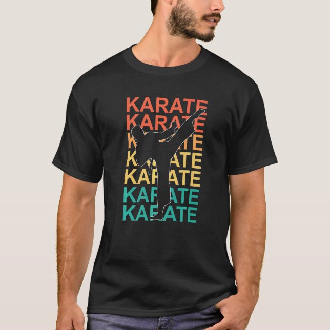 T-shirt Kick Classique Karaté (Devant)
