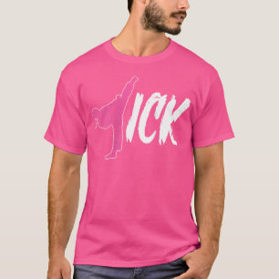 T-shirt Kick Girl-Karate Kickboxing