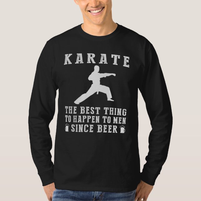 T-shirt Kick, Laugh, Repeat : Karate - Hommes Joy Beyond B (Devant)