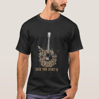 T-shirt Kick Up Country Music Guitar