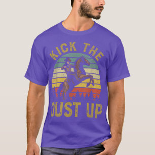 T-shirt Kick Up Western Rodeo Cowboy Country Musi