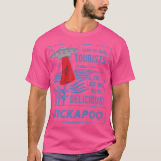 T-shirt Kickapoo Tourisme Saucer Shirer Design Par Nicole 