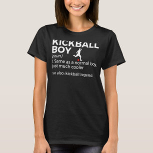 T-shirt Kickball Boy Definition Kickball Player Kickball L