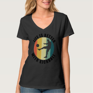 T-shirt Kickball Hobby Sports Ball entraînement sportif