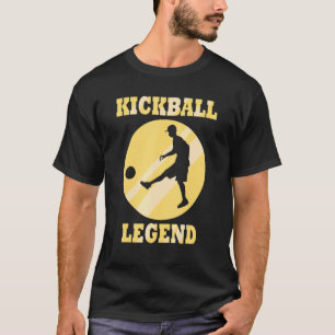 T-shirt Kickball Legend Citation Ironique Kickball Player