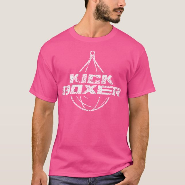 T-shirt Kickboxer Kick Boxing Martial Arts Kickboxing Kick (Devant)