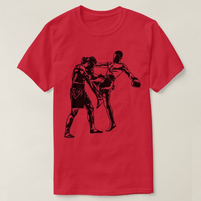 T-shirt Kickboxer Kickboxer MIXED MARTIAL ART (Design devant)