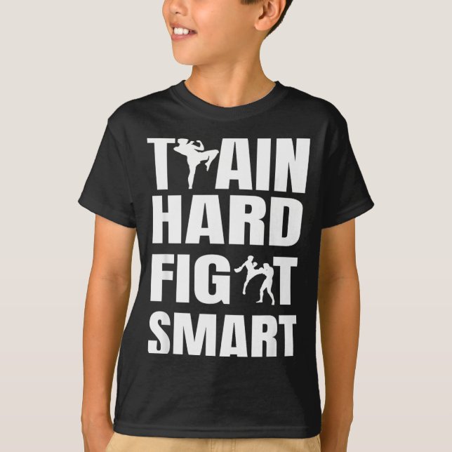 T-shirt Kickboxer Kickboxing Muay Thai Boxe Thaïlandaise M (Devant)