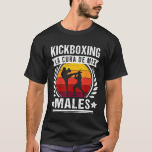 T-shirt Kickboxer Kicking Punching Kickboxing Mélange Mart