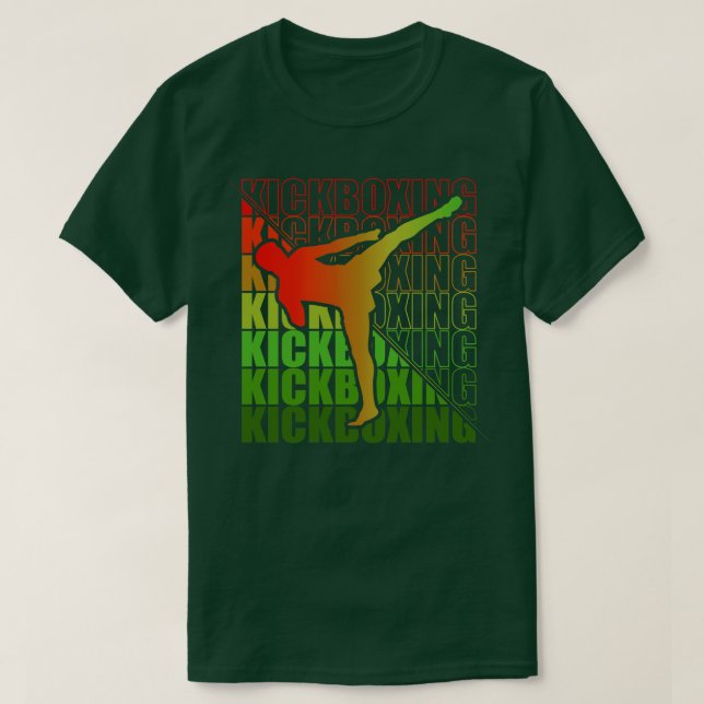 T-shirt Kickboxer Martial Arts Kickboxing 30 (Design devant)