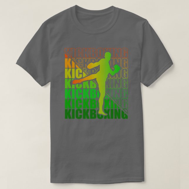 T-shirt Kickboxer Martial Arts Kickboxing 32 (Design devant)