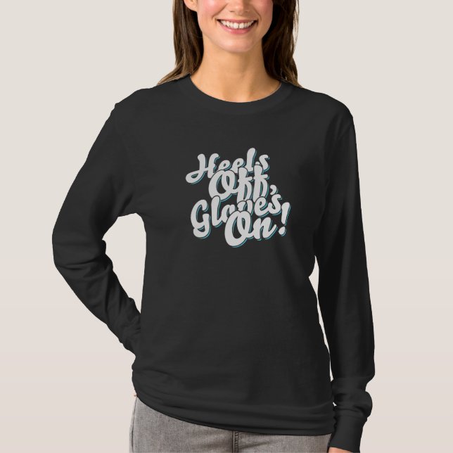 T-shirt Kickboxer Tire Les Gants Sur (Devant)