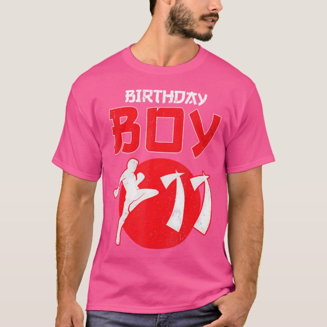 T-shirt Kickboxing 11 ans Anniversaire Mixed martial art A (Devant)
