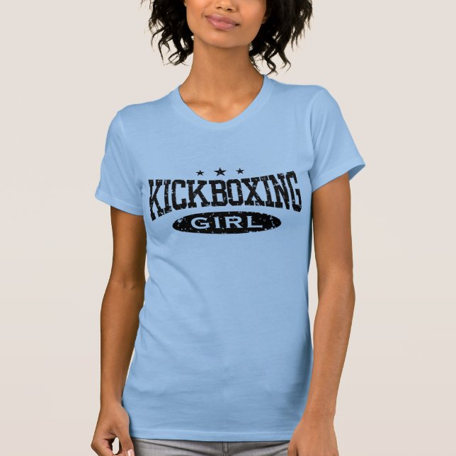 T-shirt Kickboxing Girl (Devant)