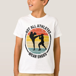 T-shirt Kickboxing Kick Boxing Les athlètes ne portent pas
