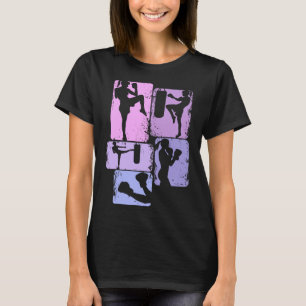 T-shirt Kickboxing Kickboxer Taekwondo Karaté Filles Enfan