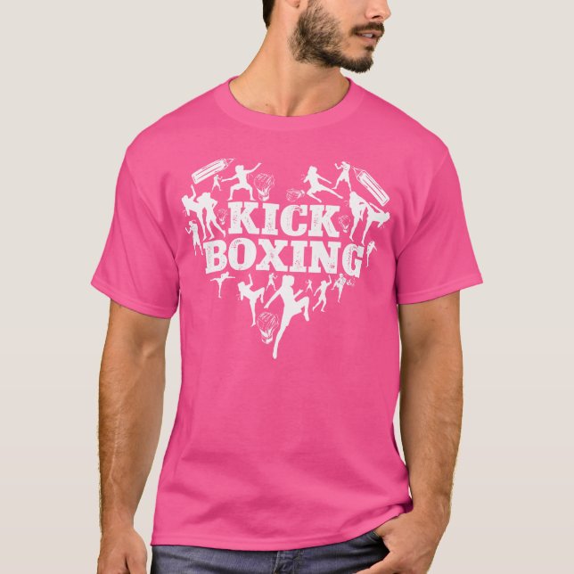 T-shirt Kickboxing Kickboxing (Devant)