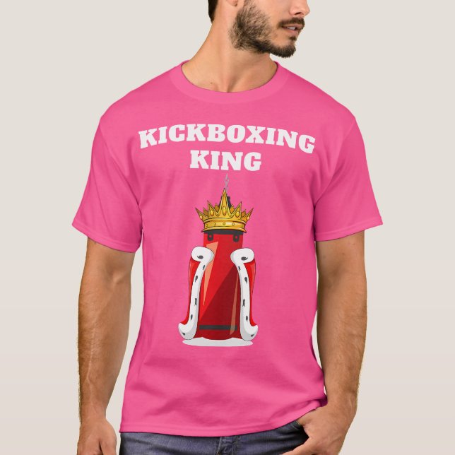 T-shirt Kickboxing King Boys Kickboxer Kickboxing (Devant)