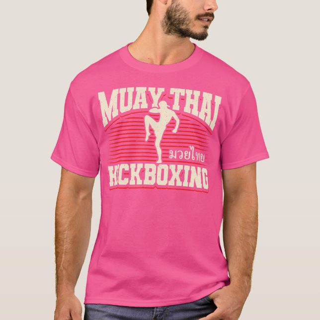 T-shirt Kickboxing Muay Thai Kickboxing (Devant)