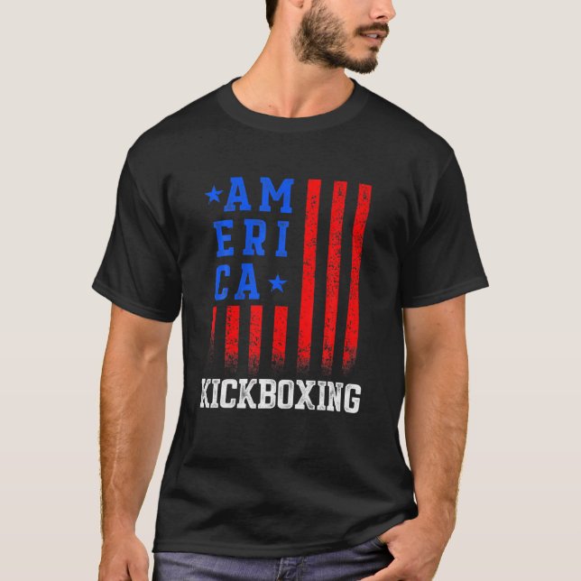 T-shirt Kickboxing Planning Kick Boxing Workout (Devant)