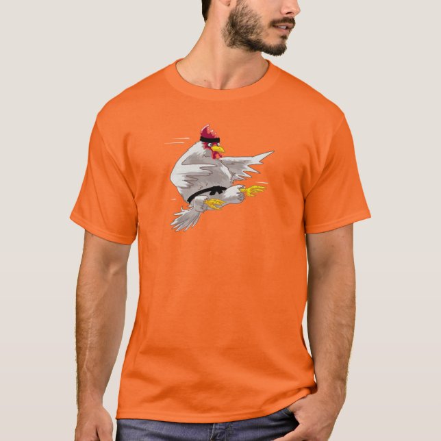 T-shirt Kickin' Chicken (Devant)