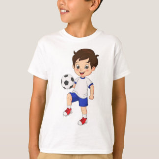 T-shirt : Kickin' It Old School : Retro Football Lover's T