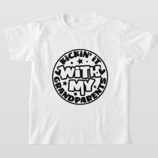 T-shirt Kickin it With my Grand-parents