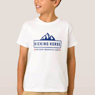 T-shirt Kicking Horse En Plein Air