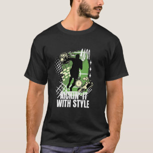 T-shirt Kicking it With Style - Chemise de football