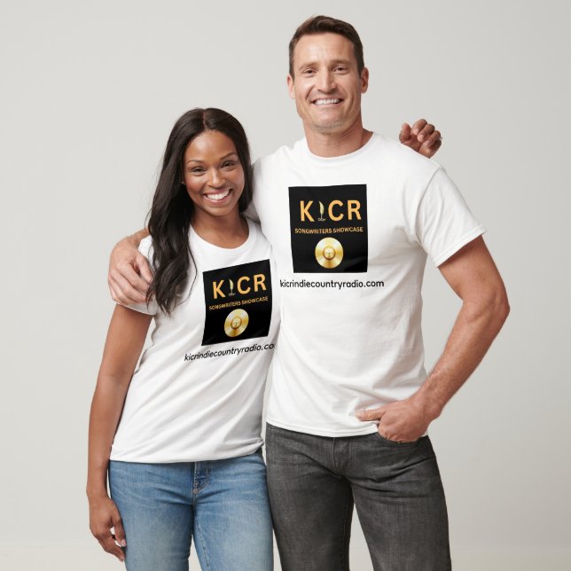T-shirt KICR Songwriters Showcase Tee Shirt (Unisexe)