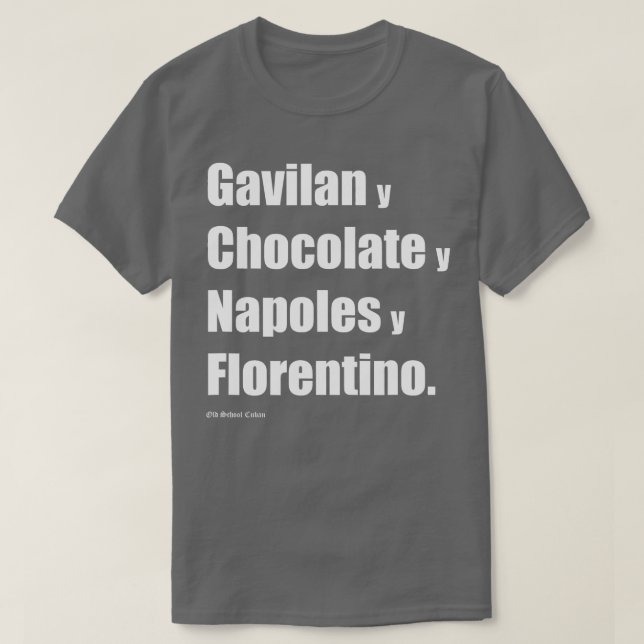T-shirt Kid Gavilan y Chocolate y Napoles Cub Cubain de Bo (Design devant)
