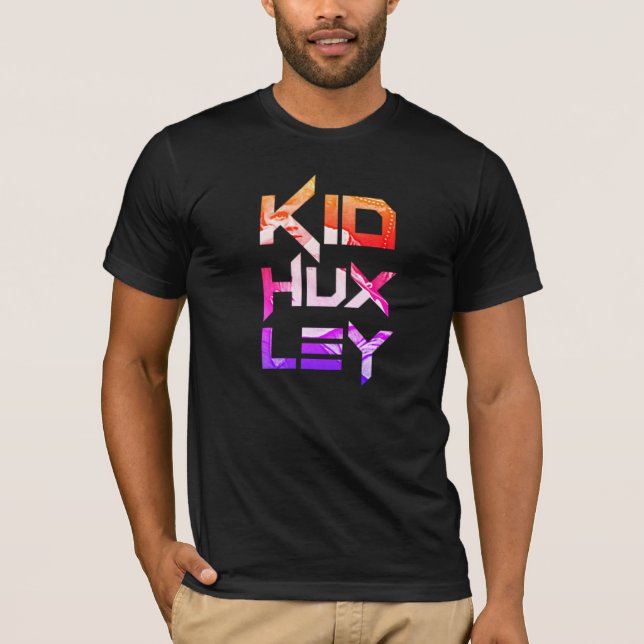 T-shirt Kid Huxley - Young Aldous Huxley (grand logo) (Devant)