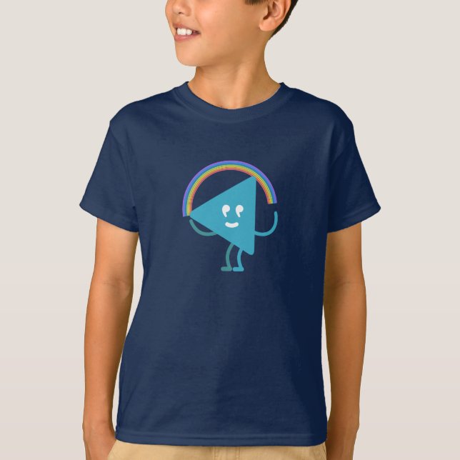 T-shirt Kid Rainbow Selby (Devant)