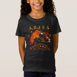 T-shirt Kid Retro Aries Zodiac Traits