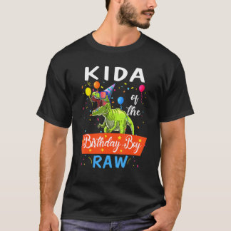 T-shirt Kida dinosaure  drôle de tenue de fête d'anniversa