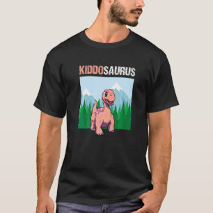 T-shirt Kiddosaurus Dinosaur Cute Kiddo Apatosaurus 3