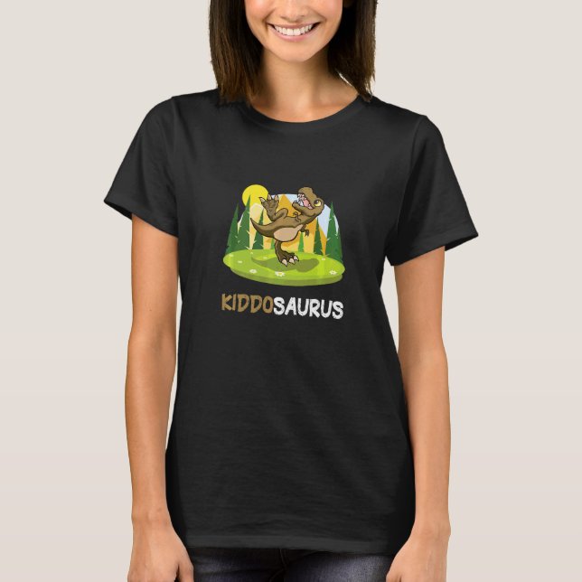 T-shirt Kiddosaurus Dinosaur Cute Kiddo Rex (Devant)