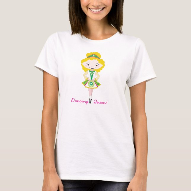 T-shirt KIDLETS :: Danseur irlandais blonde (Devant)
