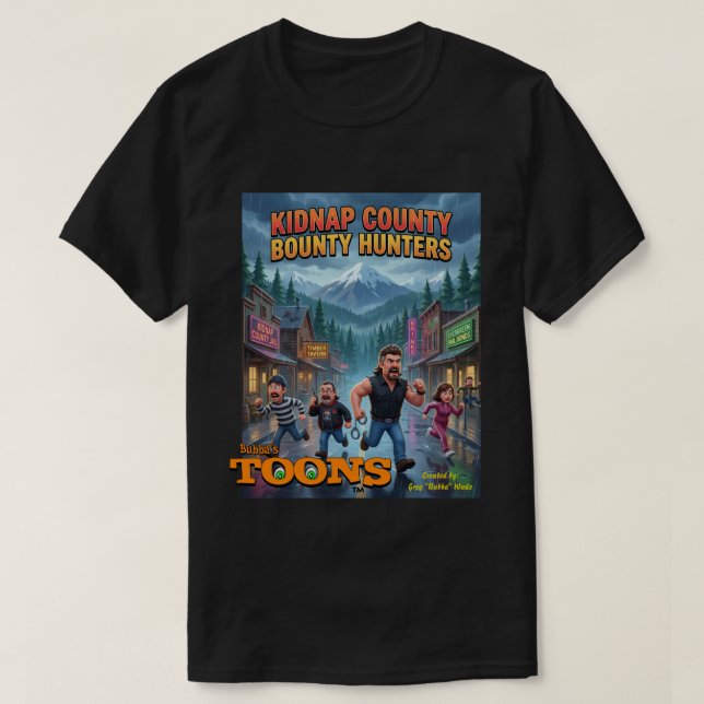 T-SHIRT KIDNAP COUNTY, WASHINGTON (Design devant)
