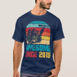 T-shirt Kids Awesome Since 2015 7th Birthday Monster Truck<br><div class="desc">Kids Awesome Since 2015 7th Birthday Monster Truck 7 Years Old  .</div>