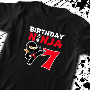 T-shirt Kids Birthday Ninja
